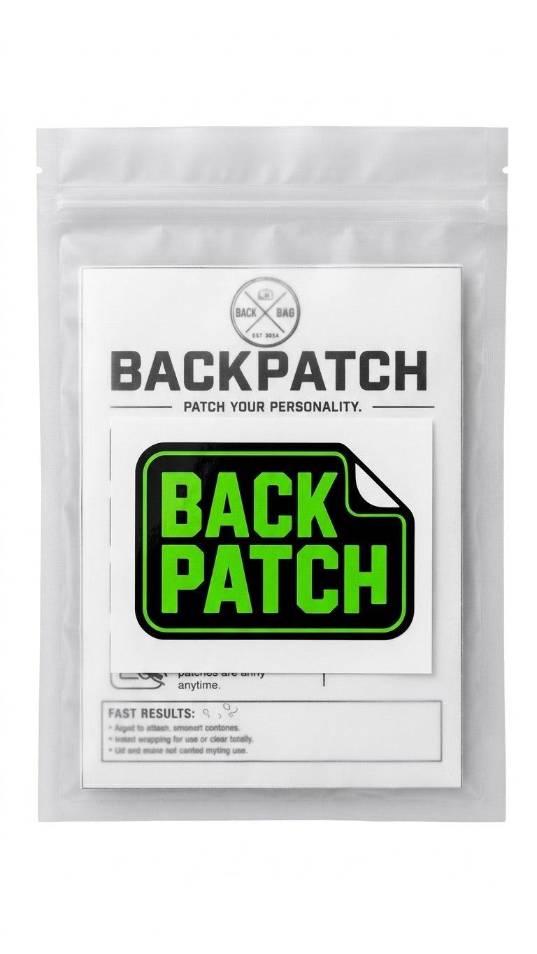 BackPatch Starter Kit – Turn Any Bag Into YOUR Bag